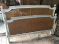 french antique kingsize cane bed